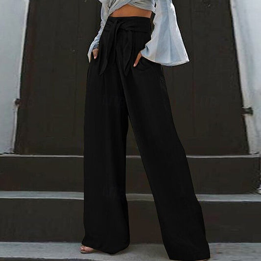 Women's Wide Leg Pants Trousers Palazzo Pants Fashion