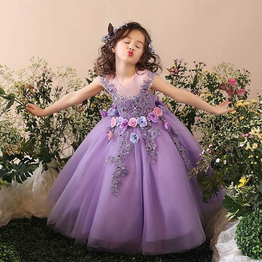 Princess Dress Flower Girl Kid's Girls'