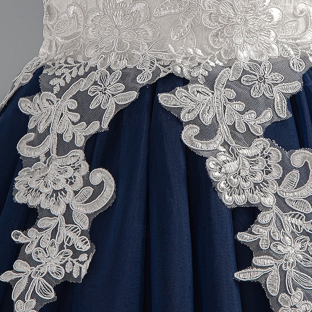 Sleeveless Wedding Girls' Dress Special Floral Kids Party