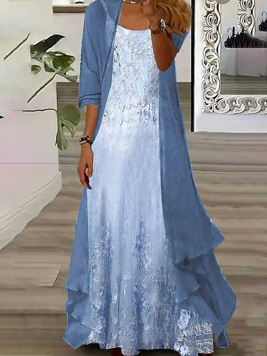Women's Dress Set Maxi Dress A Line Dress Summer Dress