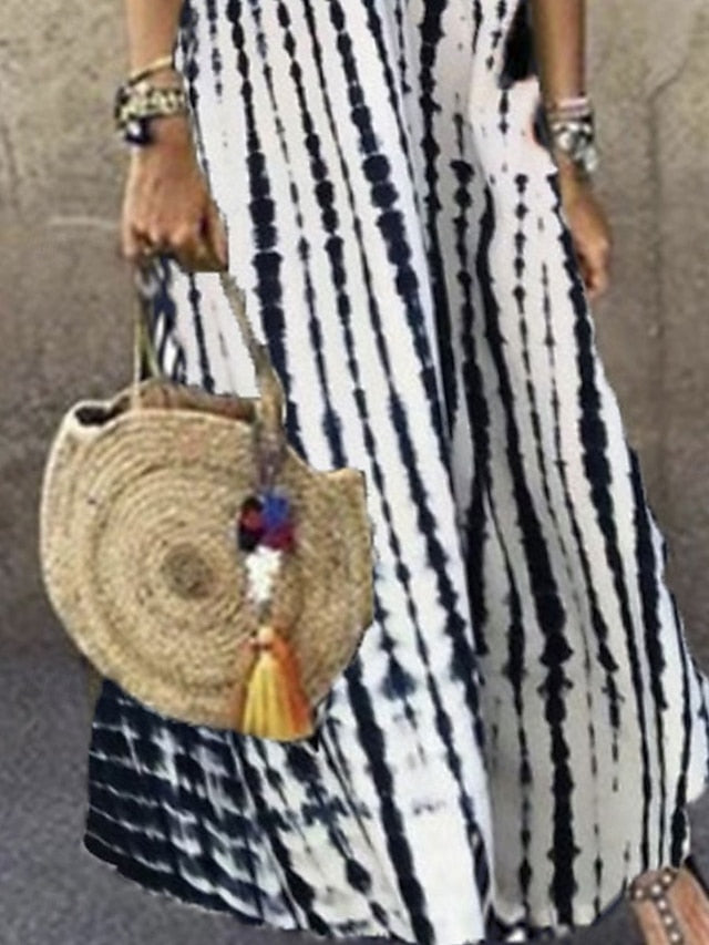 Women's Midi Dress T Shirt Dress Tee Dress Shift Dress