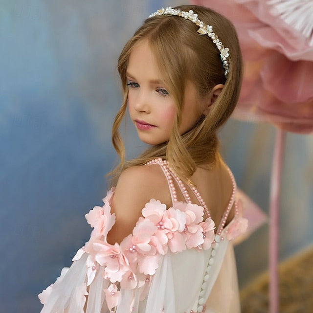 Flower First Dress Girl Girls' Communion Party