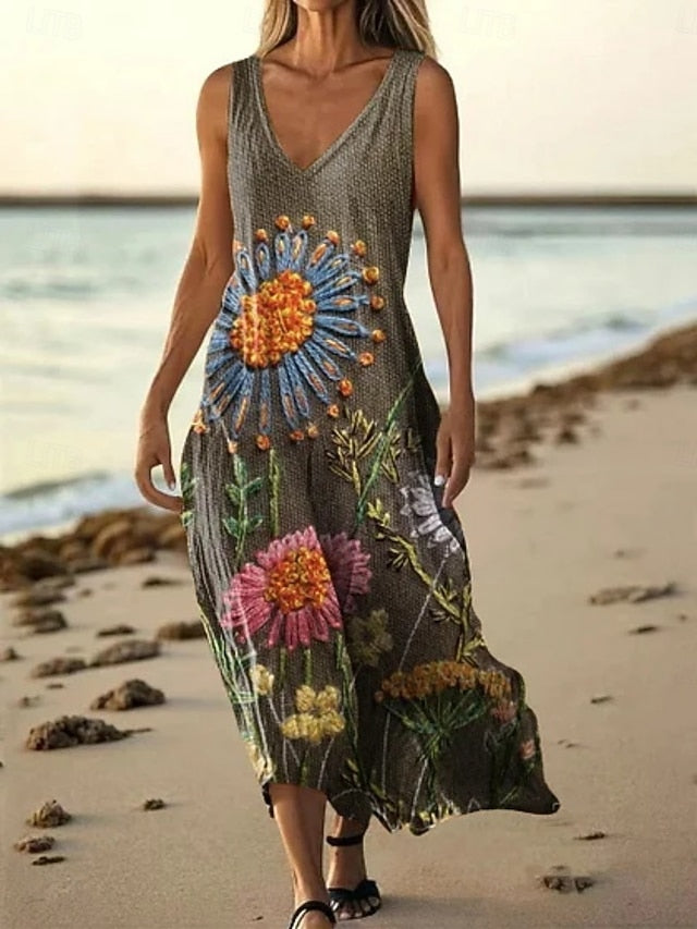 Women's Long Dress Maxi Dress Casual Dress Tank Dress