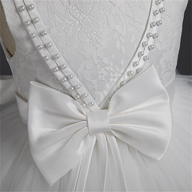 Party Girls' Sleeveless Color Toddler Solid Dress