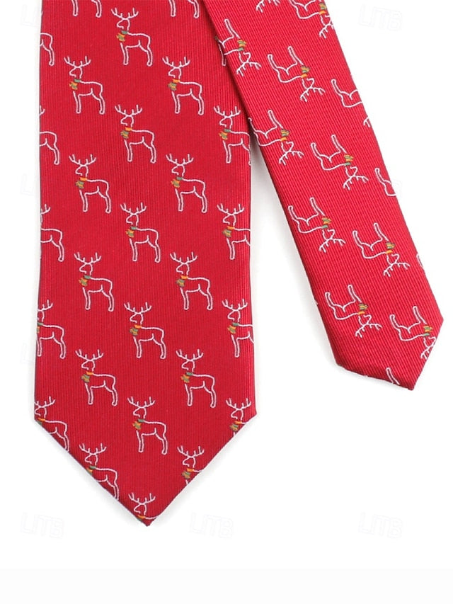 Necktie Men's Christmas Santa with