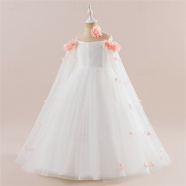 Girls' Flower Girl Dress Kid's Princess