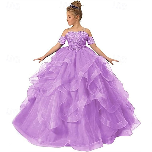 Flower Kid's Princess Girls' Girl Dress