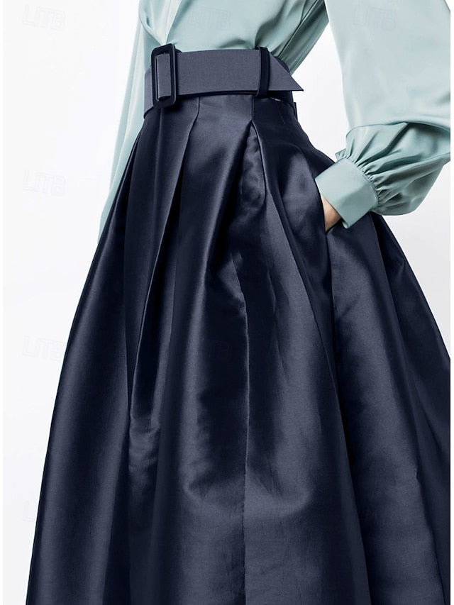 Guest Evening Dress High Formal Floor Split Gown A-Line Wedding