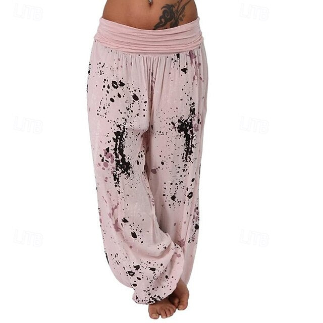 Women's Pants Trousers Palazzo Pants Fashion Boho Full