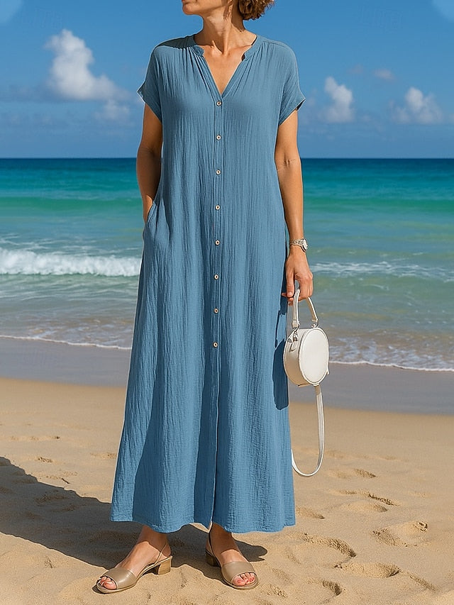 Women's Maxi Dress A Line Dress Summer Dress Casual Daily