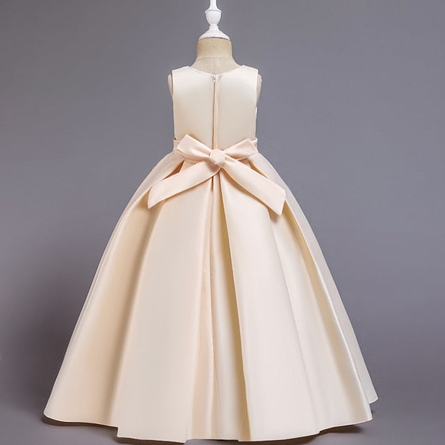 Wedding Girls' Girl Dress Flower Party