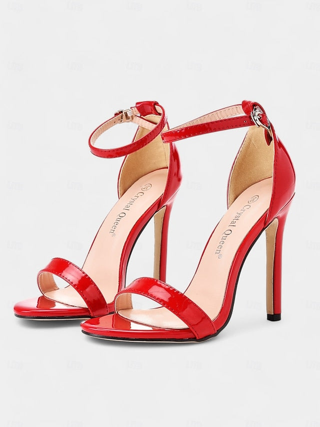 Wedding Women Sandals Heel – Stiletto for Metallic Sleek