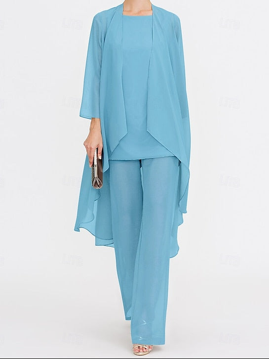 Piece Bride Mother 3 the Wedding Pantsuit of Beach