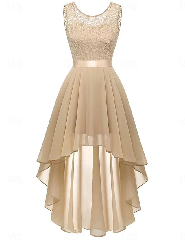 Women's Mini Dress A Line Dress Tulle Dress Elegant Party