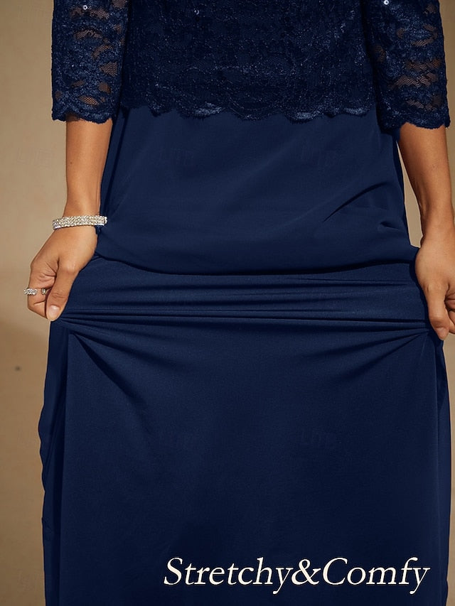 Women's Maxi Dress Chiffon Dress Elegant Wedding Guest