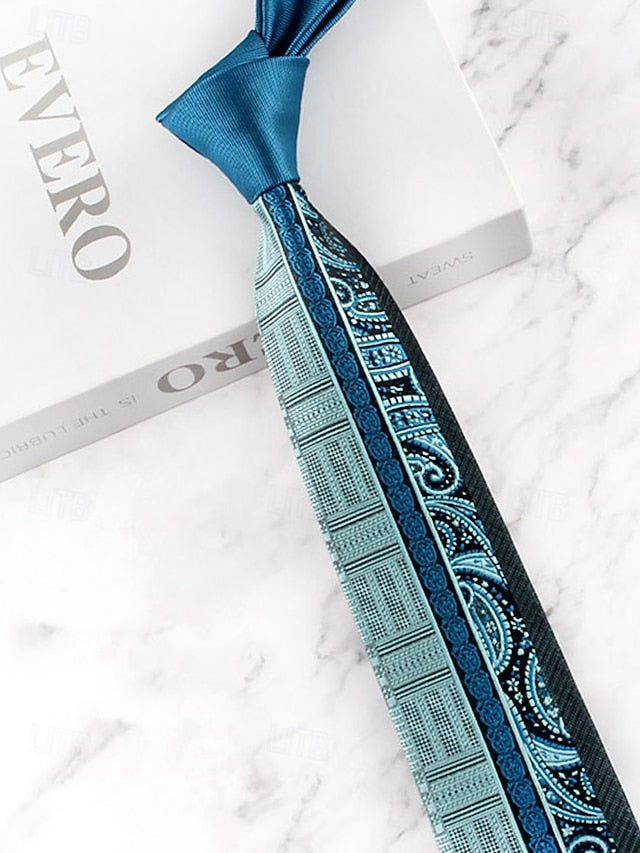 Polyester Pattern with Necktie Classic Men's