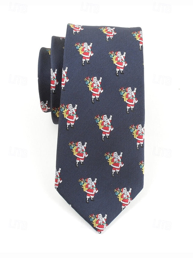 Necktie Men's Christmas Santa with
