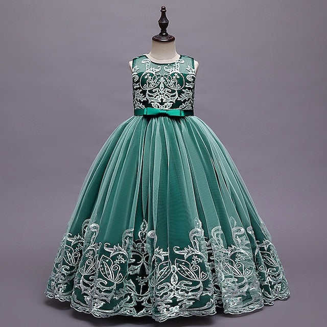 Princess Girl Girls' Flower Kid's Dress