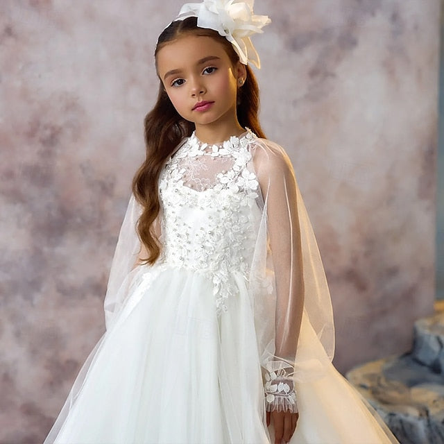Party Kids Solid First Dress Communion Girls' Color