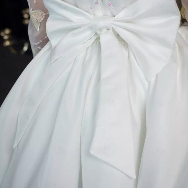 Kids First Girls' Flower Communion Party Dress Girl