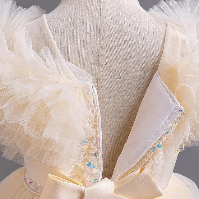 Sequin Kids Girls' Party Flower Girl Sleeveless Dress