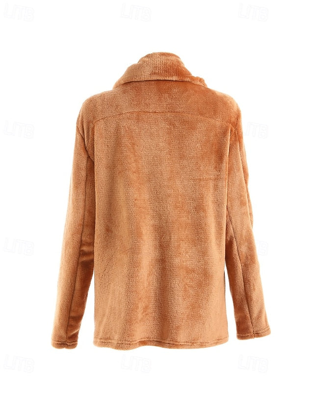 Furs Warm Faux Comfortable Women's Coat Fur Teddy