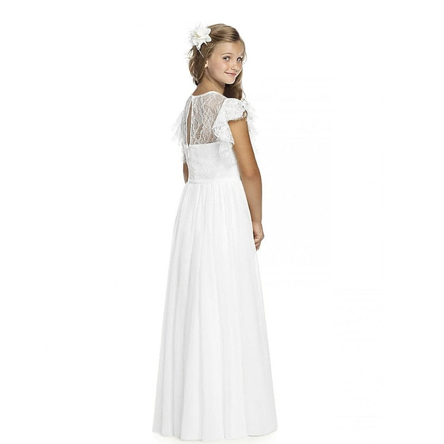 Girls' Performance Flower Dress Wedding Party Girl
