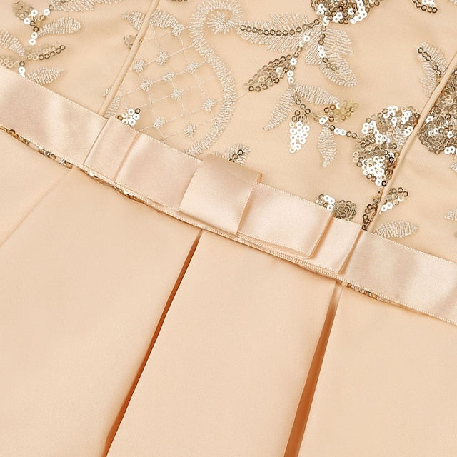 Sleeveless Formal Party Dress Girls' Kids Color Solid