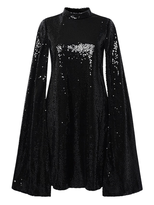 Women's Gold Dress Sequin Dress Party Dress Mini Dress