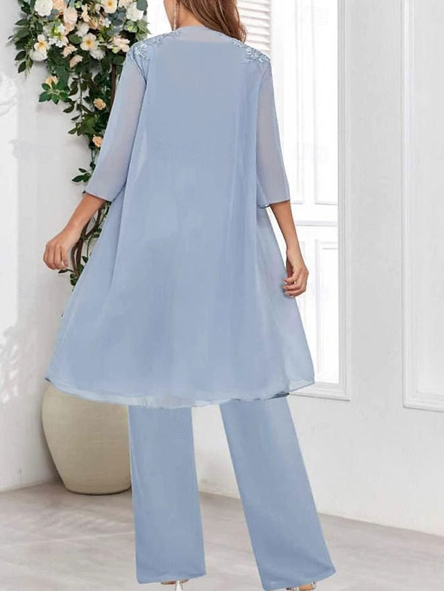 Guest Dress Wedding the Bride 3 Elegant Piece V of Mother Simple