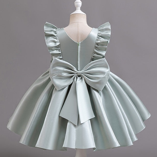 Girls' Toddler Sleeveless Wedding Dress Floral Party