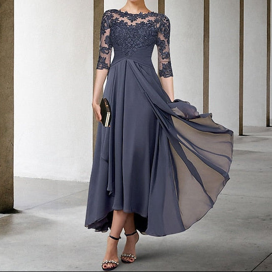 the Plus Mother Bride Wedding Guest of Dress A-Line Size Elegant
