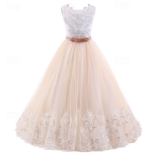 Kid's Flower Princess Dress Girl Girls'