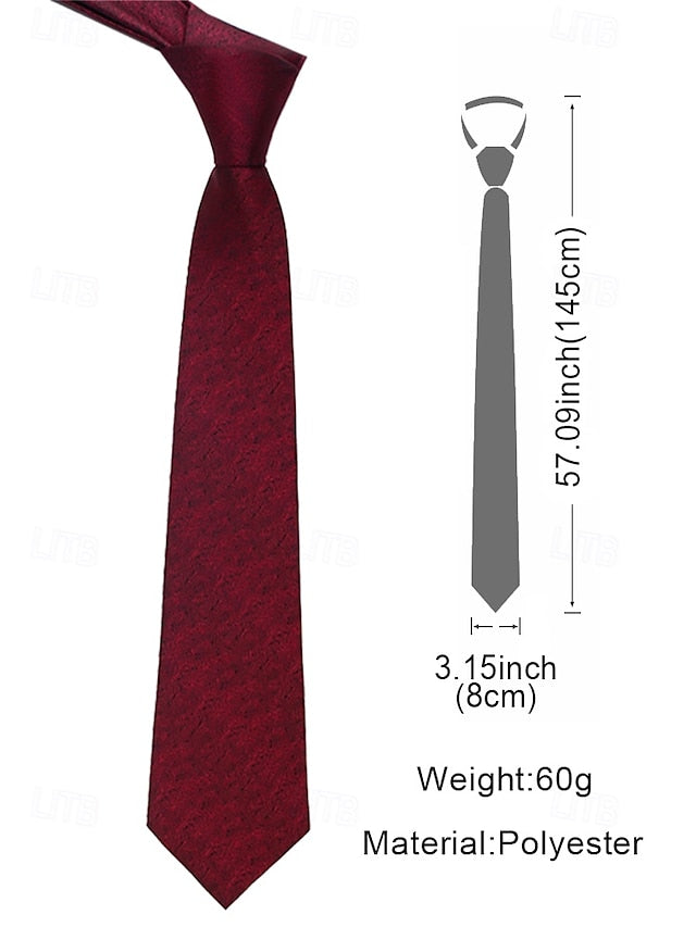 Herringbone Christmas – Tie Stylish Men's Polyester