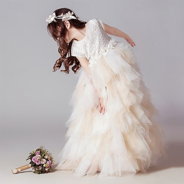 Princess Girl Dress Flower Girls' Kid's