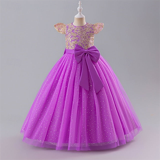 Girl Princess Flower Dress Kid's Girls'
