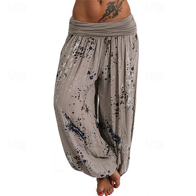 Women's Pants Trousers Palazzo Pants Fashion Boho Full