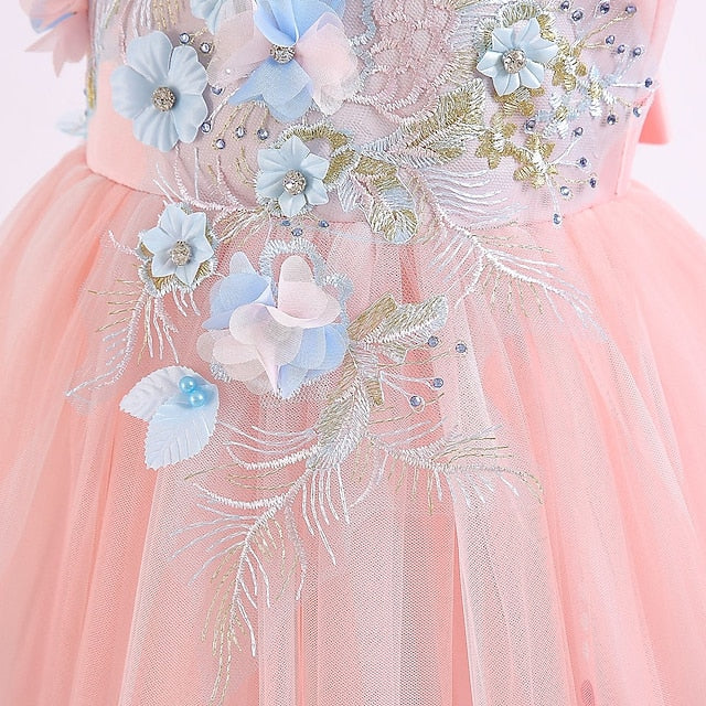 Party Girl Kids Girls' Dress Flower