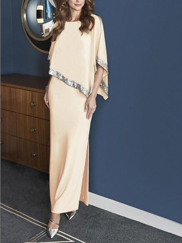 Sheath of Bride Dress Wedding Mother Guest Beach the