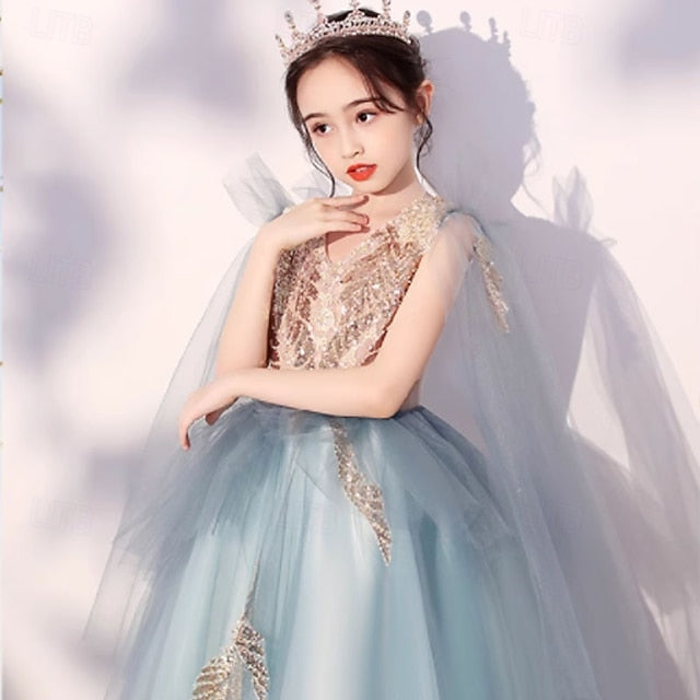 Kid's Princess Girl Girls' Dress Flower