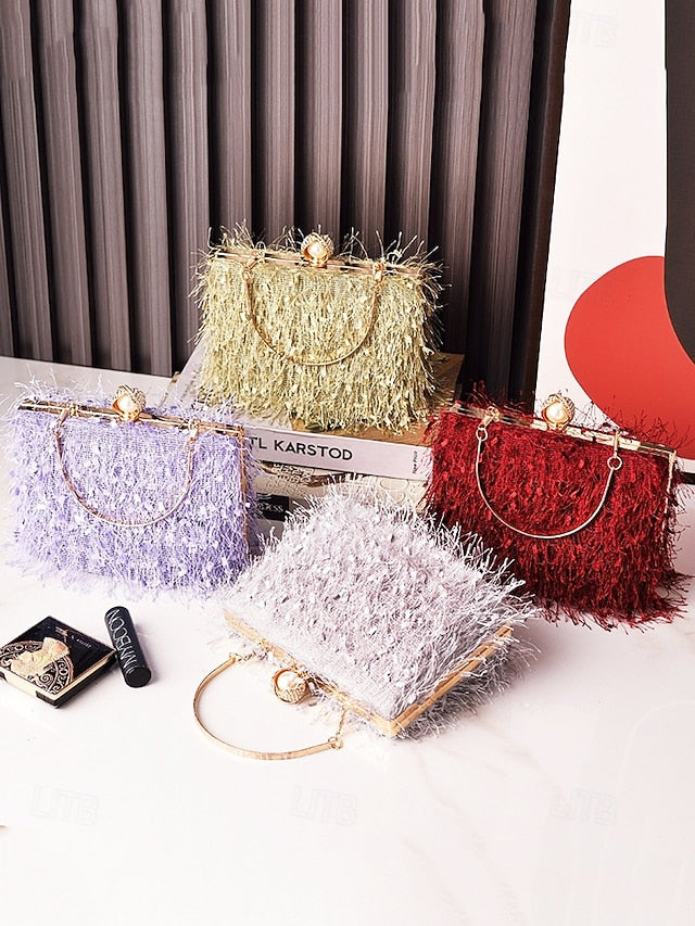 Elegant Red Handbag Christmas – Women's Party Green