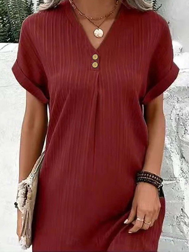 Women's Mini Dress Corset Dress T Shirt Dress Tee Dress