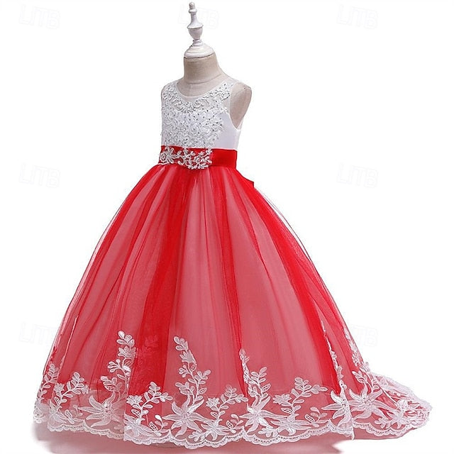 Dress Girl Princess Flower Girls' Kid's