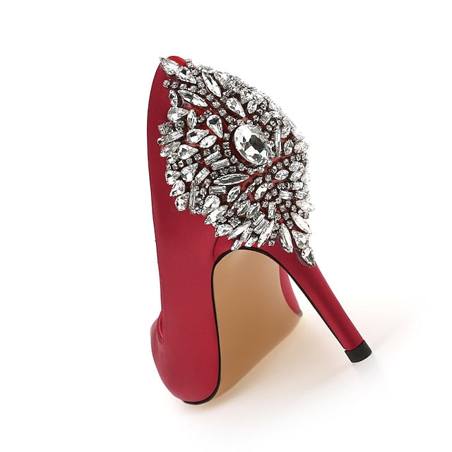 Bridal Wedding Bridesmaid Women's Pumps Shoes Office