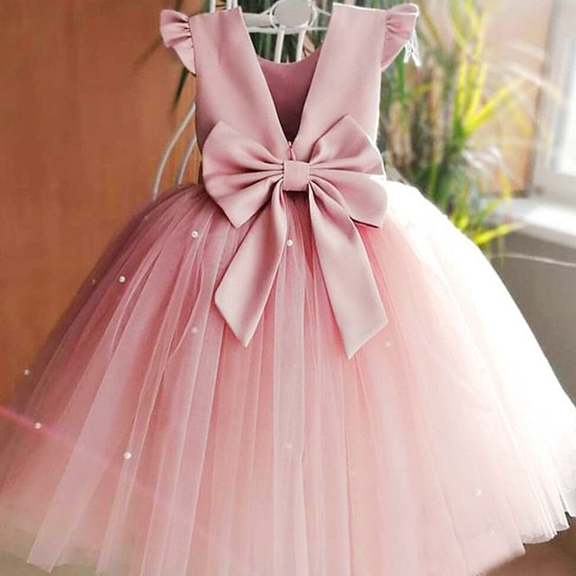 First Dress Princess Girl Communion Girls' Flower