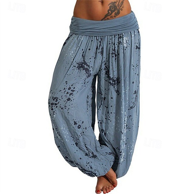 Women's Pants Trousers Palazzo Pants Fashion Boho Full