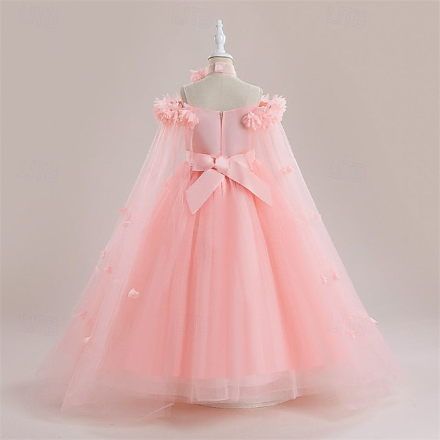 Girls' Flower Girl Dress Kid's Princess