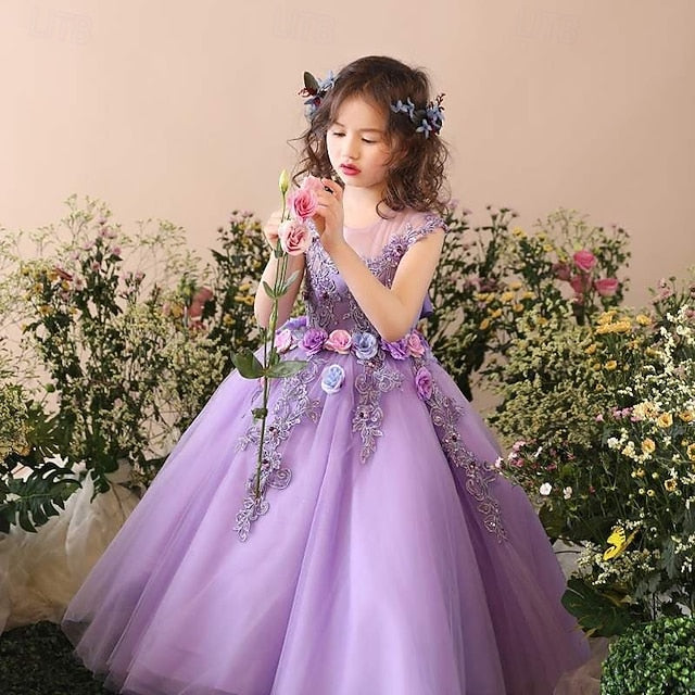 Princess Dress Flower Girl Kid's Girls'
