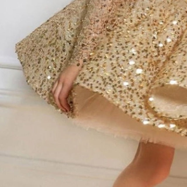 Party Line Girls' Kids Dress Sequin Little A