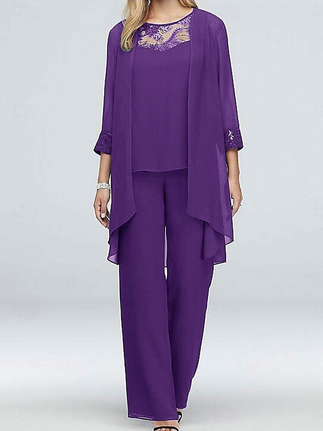 Bride Dress Neck Elegant Piece of Vintage Crew 3 Mother the